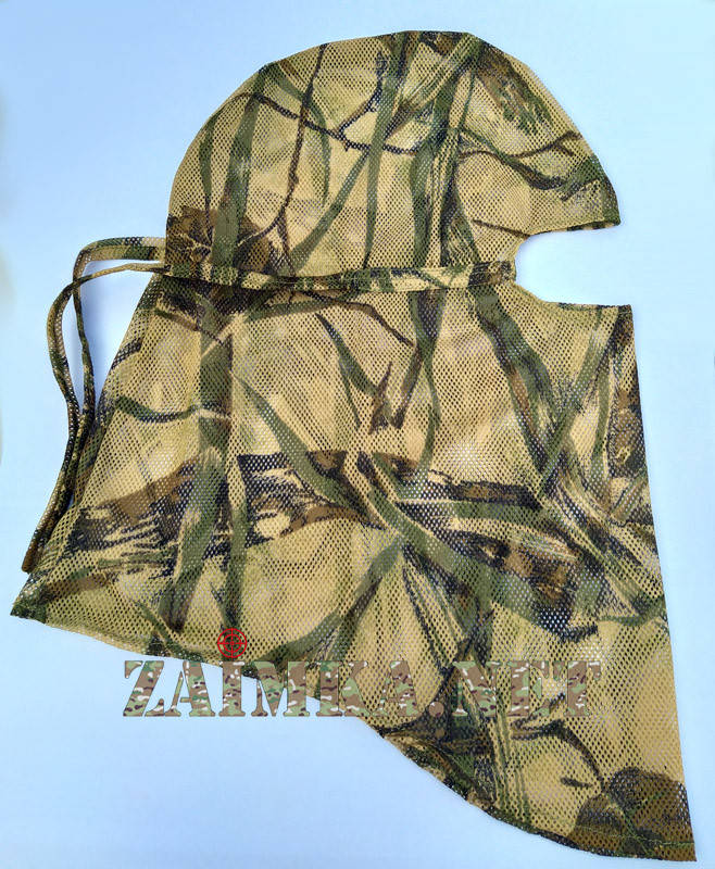 

Шлем-маска с сетки камыш