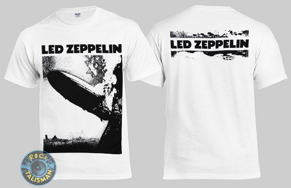 

Футболка LED ZEPPELIN - I белая L