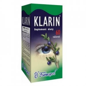 

Klarin - черника для здоровья глаз, 60 таб.