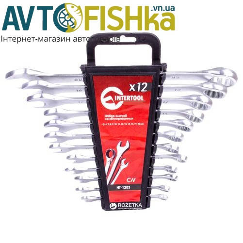 

Набор ключей рожково-накидных INTERTOOL