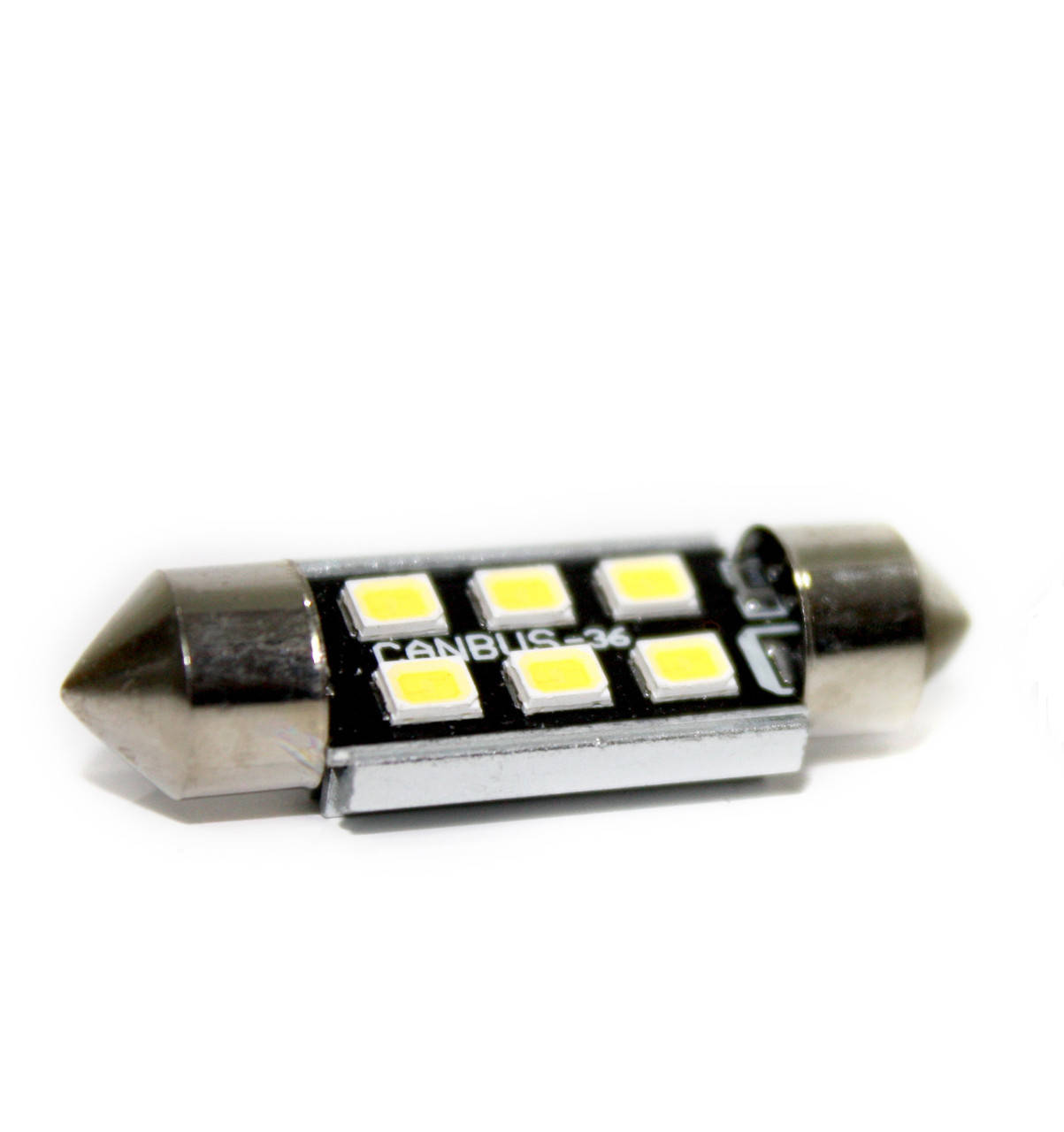

LED светодиодная авто лампа BTLE1285, C5W, SMD2835, CANBUS, обманка, 39 мм белый