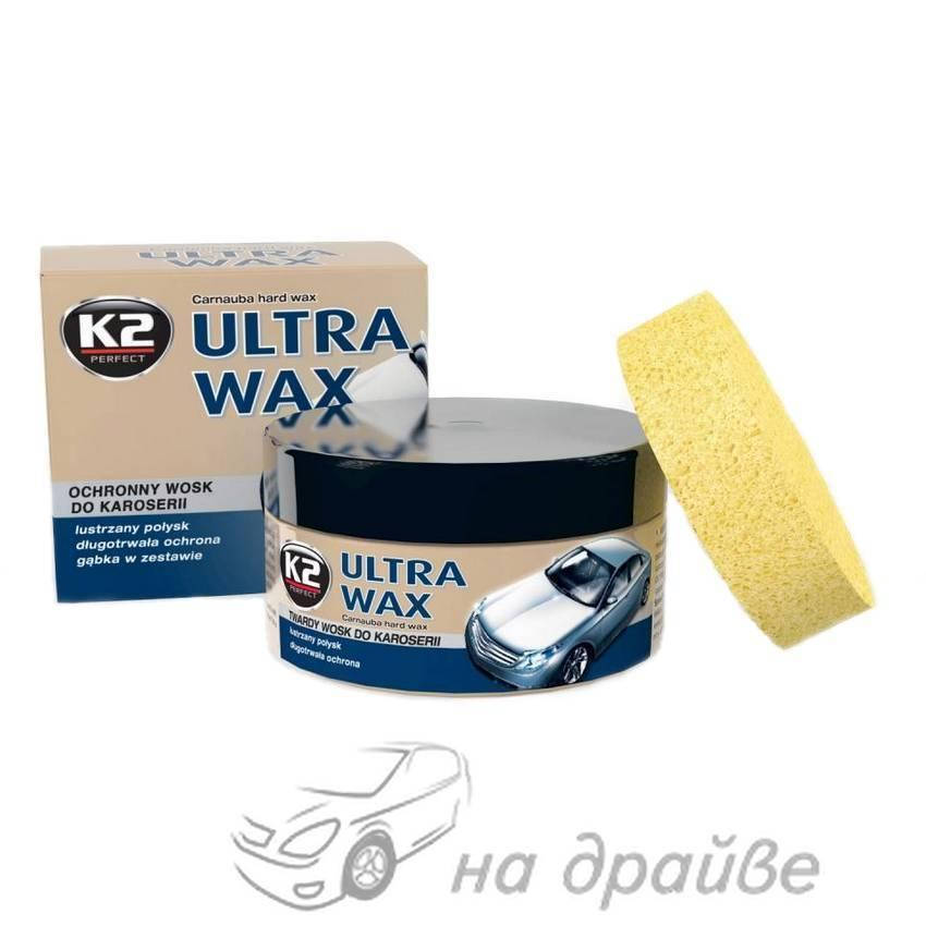 

Восковая паста с губкой Ultra Wax 250 гр K073 K2