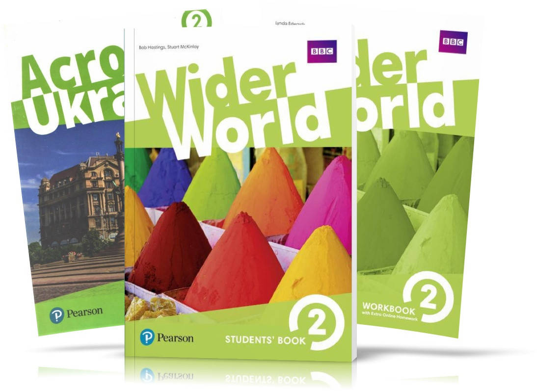 

Wider World 2, Student's book + Workbook + ACROSS UKRAINE