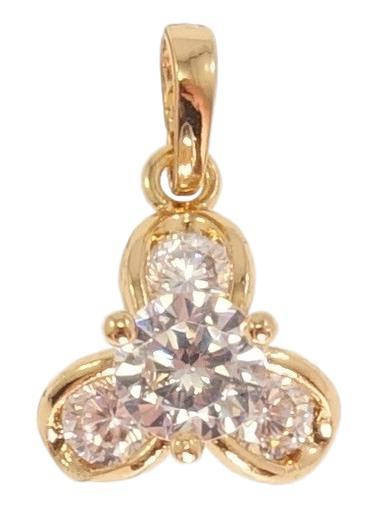 

Кулон Xuping Позолота 18K "Кристальный трилистник"