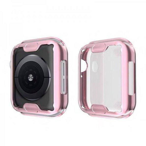 

Чехол-накладка DK Silicone Face Case для Apple Watch 44mm (rose gold)