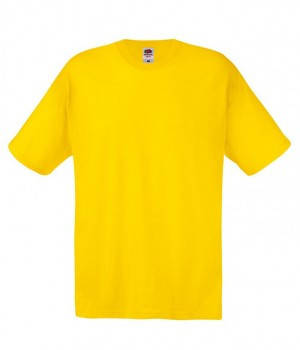 

ЧОЛОВІЧА ФУТБОЛКА ЛЕГКА FRUIT OF THE LOOM ORIGINAL T K2 Желтый, XL(54-56)