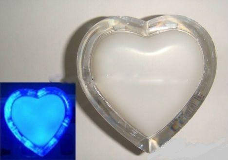 

Ночник светодиодный Lemanso Сердце голубое 3 LED / NL4, Голубой