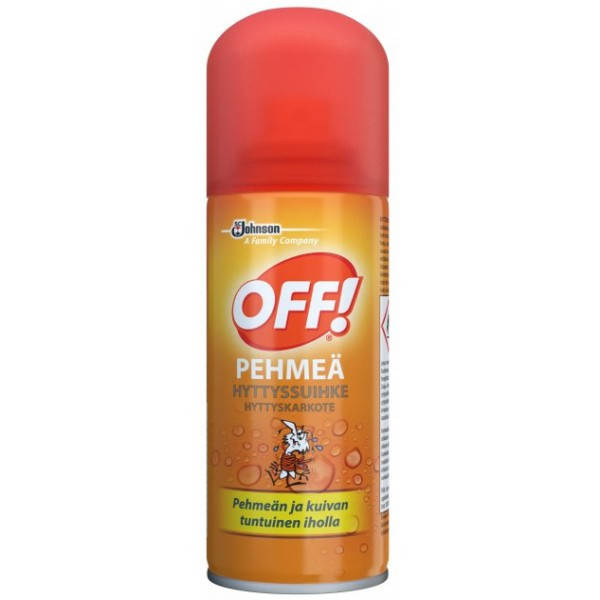 

Аэрозоль от комаров Off Smooth & Dry с эффектом сухого аэрозоля, 100 мл
