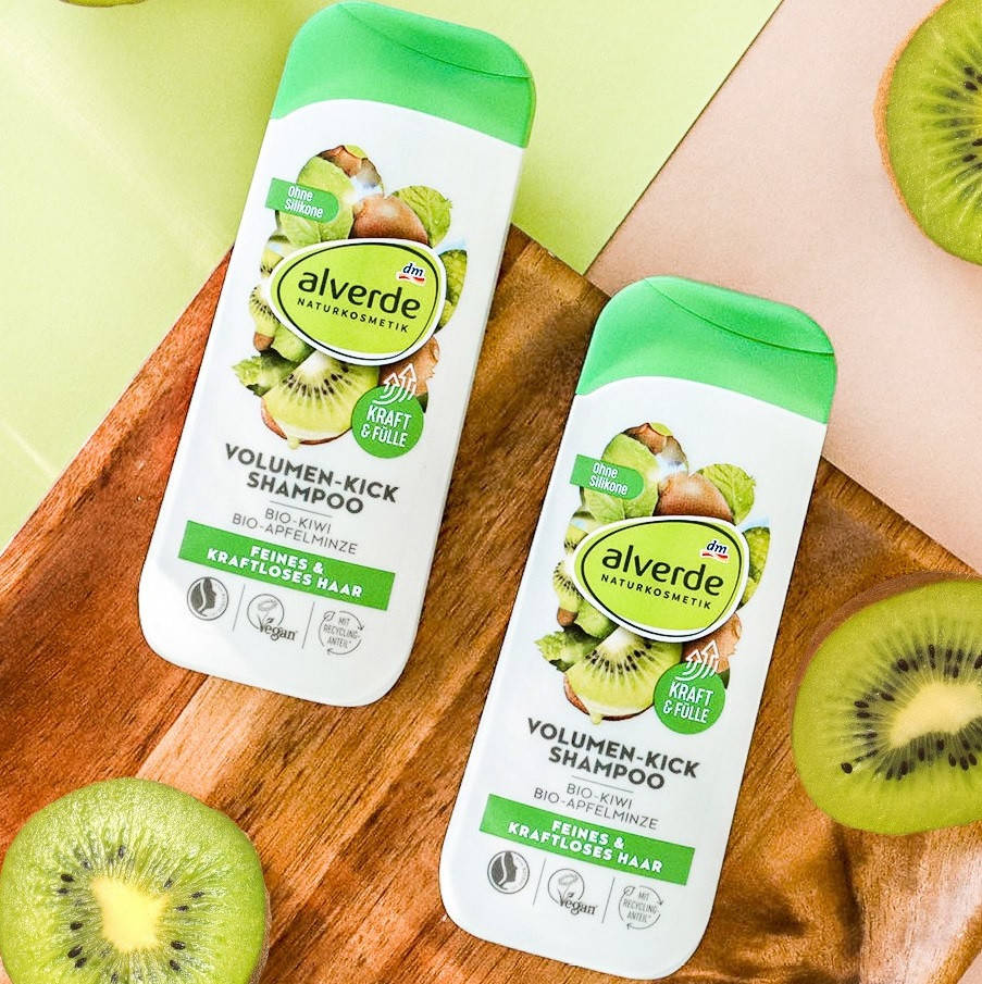 

Alverde Shampoo Volumen Kick натуральный шампунь для придания объема тонким и бессильным волосам 200 мл