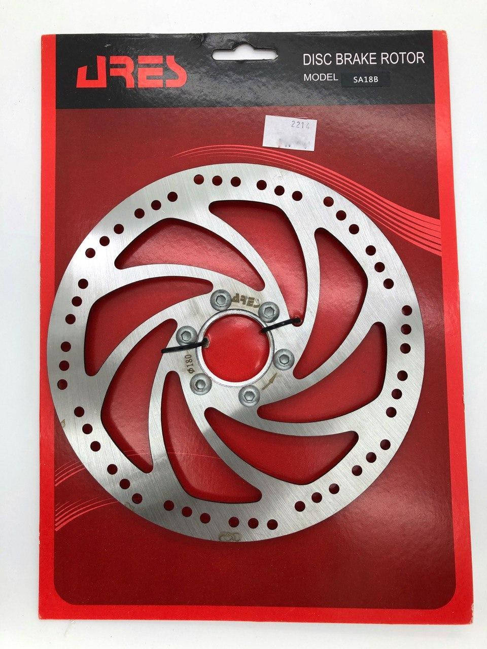 

Тормоз дисковый ротор Ares 180 мм SA18B с гайкой