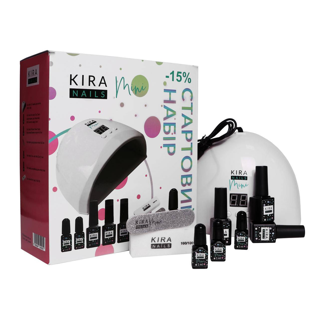 

Kira Nails Стартовый набор Mini!
