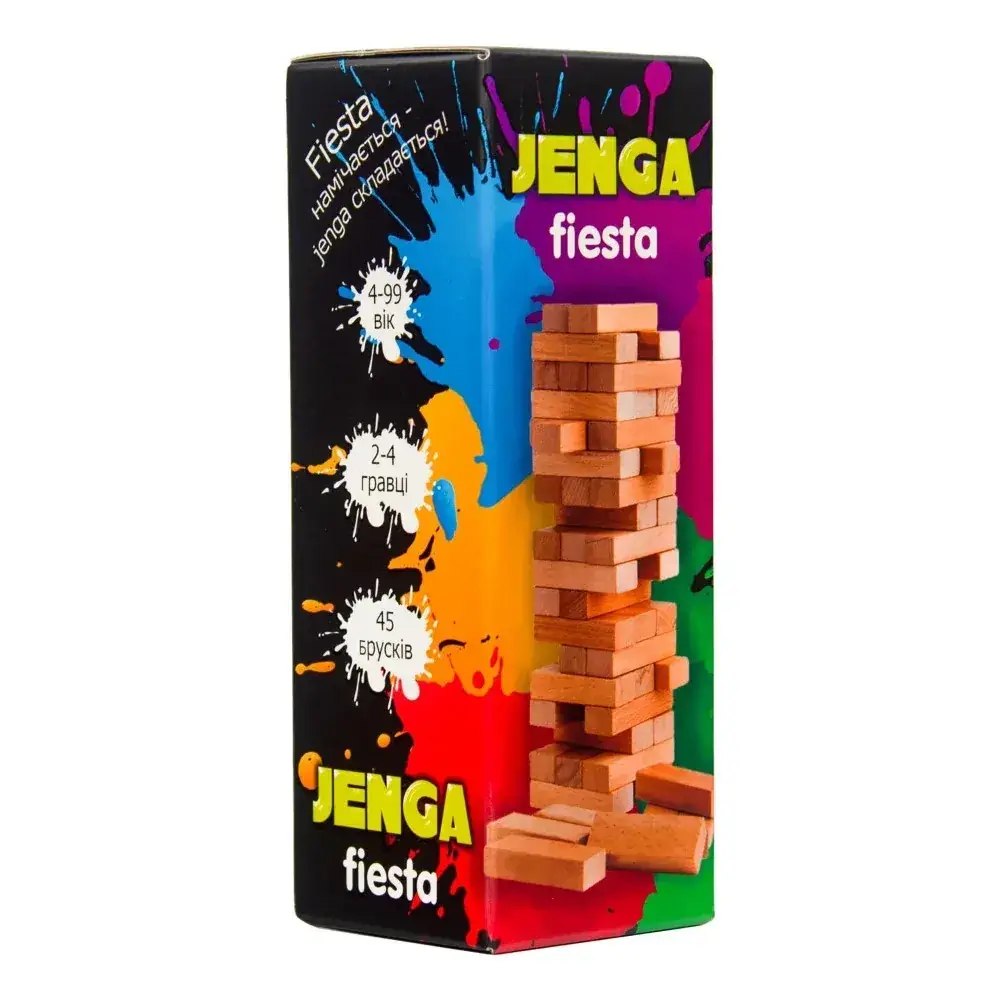 

Настольная игра Jenga Fiesta (на украинском языке)