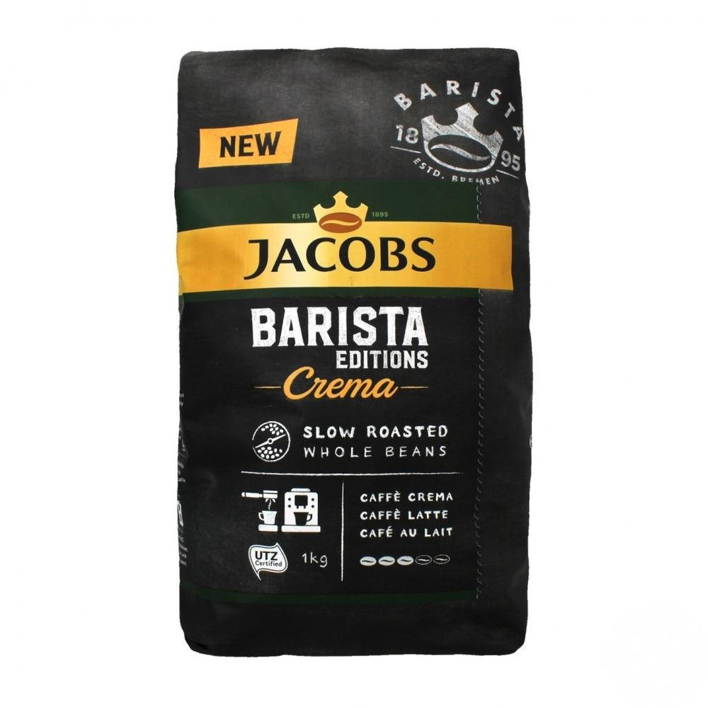 

Кофе в зернах Jacobs Barista Crema 1кг. 100% Оригинал. Германия