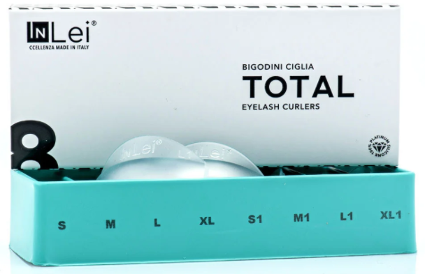 

Набор силиконовых бигуди "Total", Inlei, (8 пар в наборе)