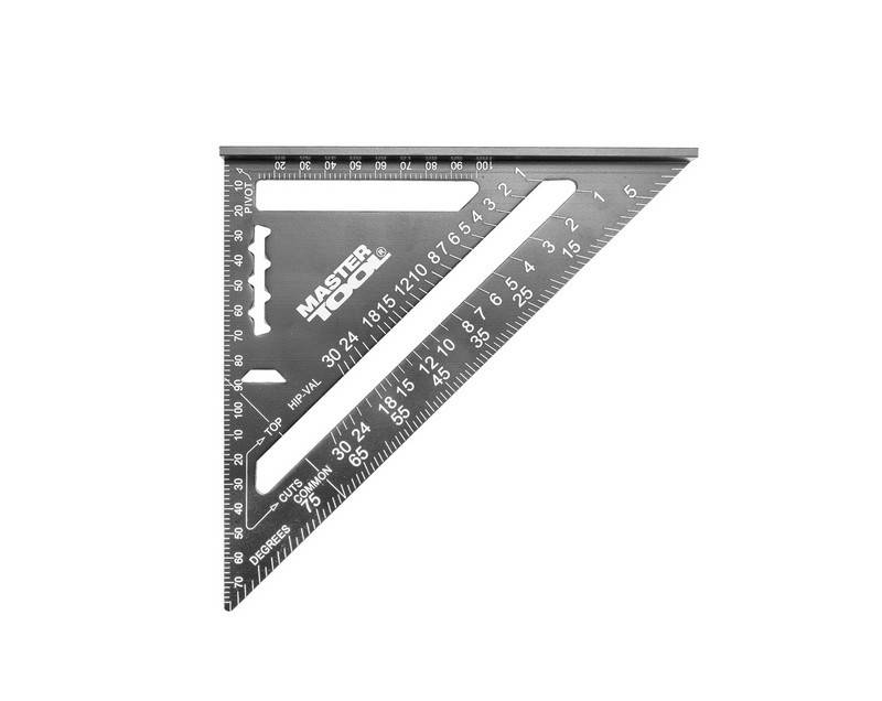 

Угольник плотника SWANSON (Свенсон) 180 мм, алюминиевый MASTERTOOL 30-3518