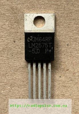 

Микросхема LM2575T-5.0 , TO220-5