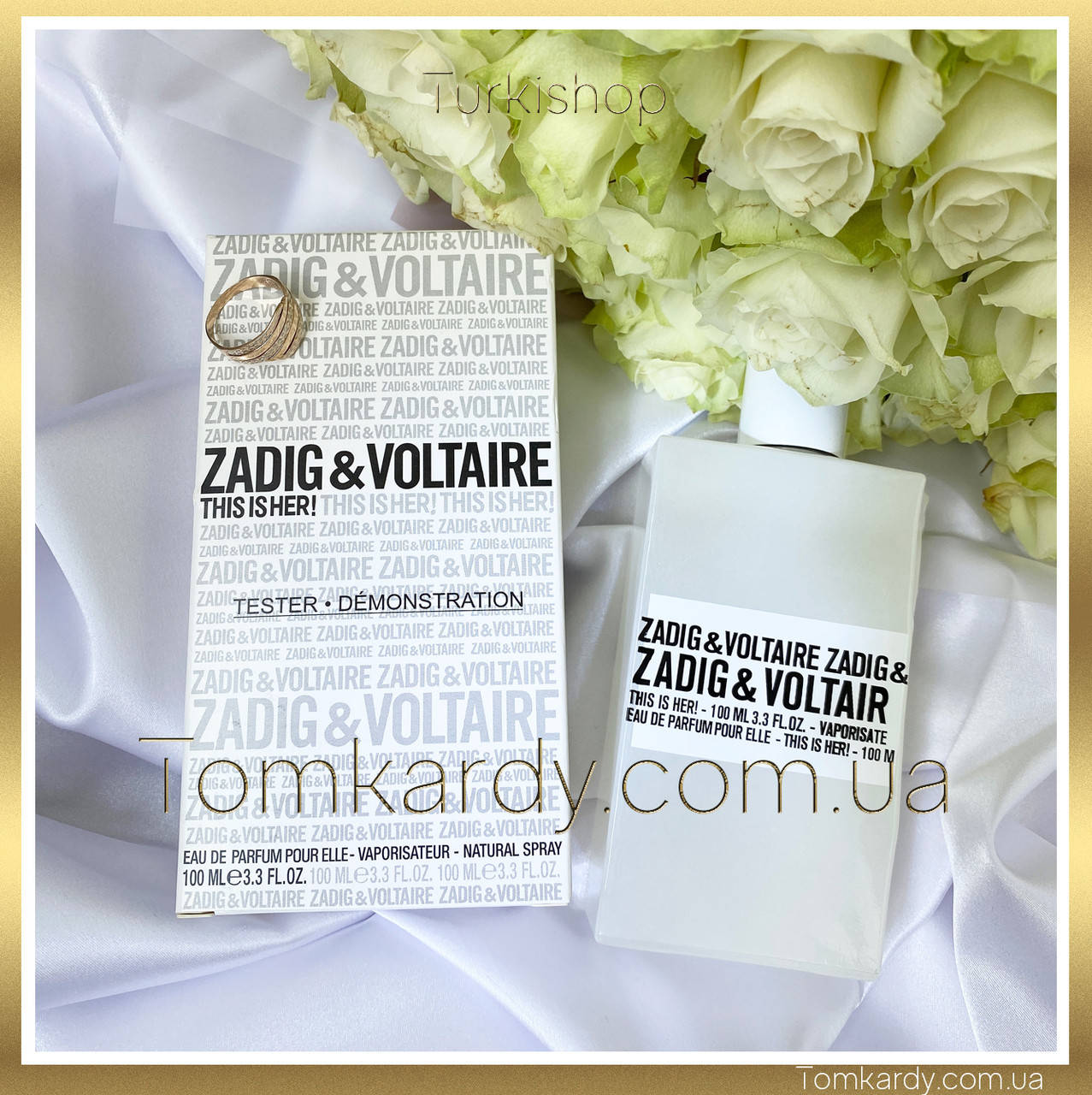 

Женские духи Zadig & Voltaire This is her [Tester] 100 ml. Задиг Вольтер Зис ис Хе (Тестер) 100 мл.