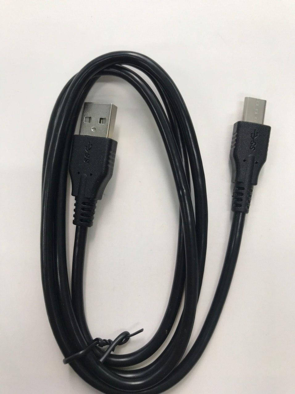 

Кабель зарядки Type-C USB к мобильному телефону удлиненный 10 мм Black, Черный
