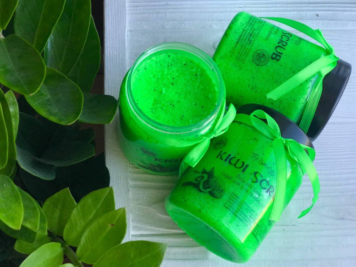 

Скраб для тела Top Beauty банка 250 мл Kiwi