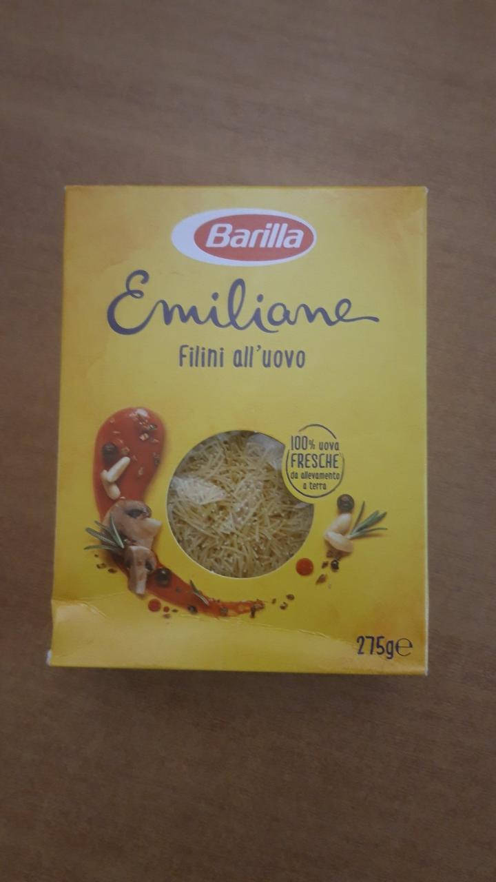 

Макароны Barilla Emiliane с яйцом в ассортименте, 275 г, Италия