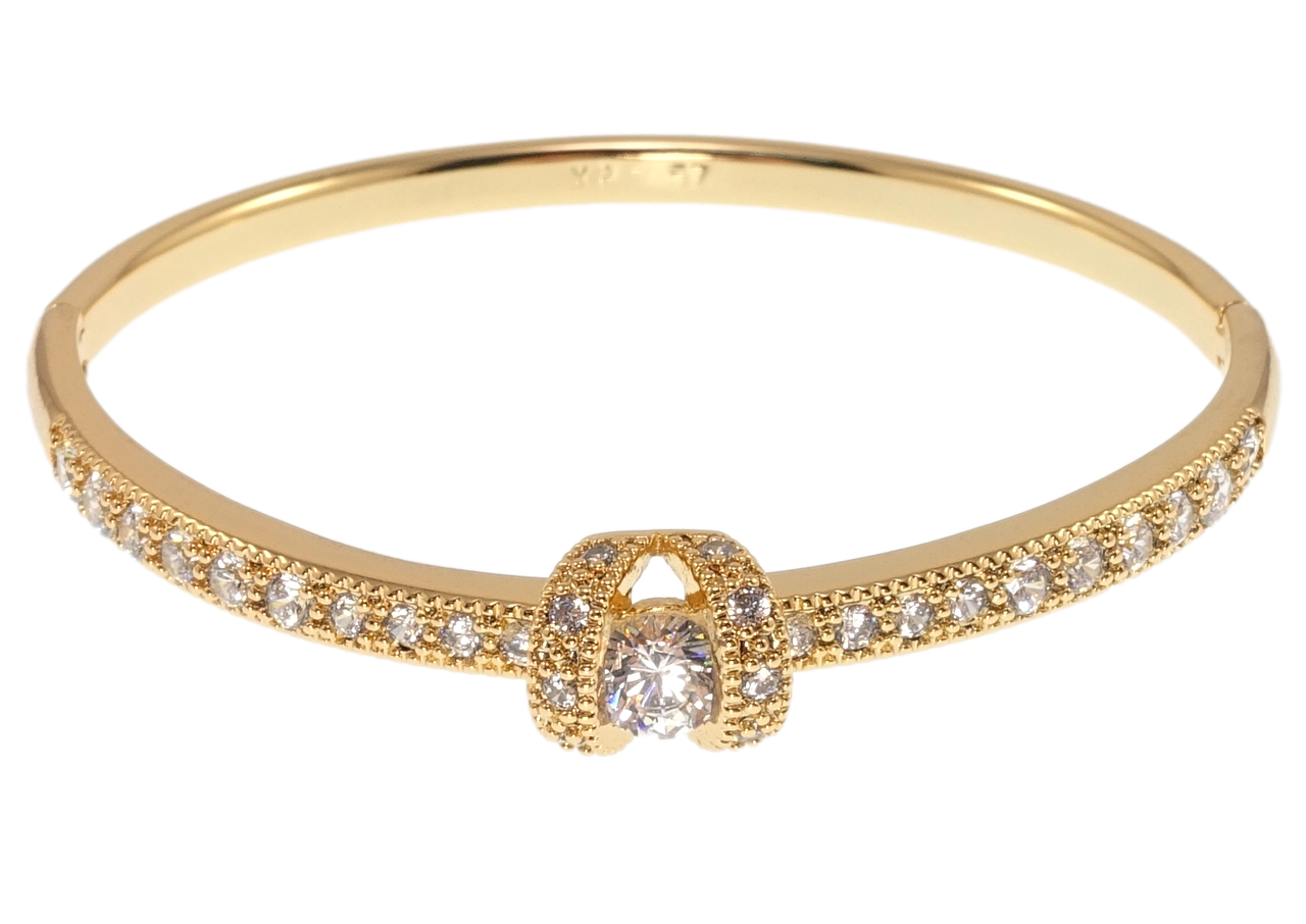 

Браслет Xuping Позолота 18K "Инкрустация цирконием" ø 5,7см