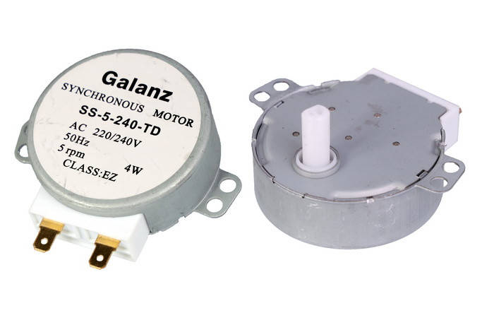 

Двигатель микроволновая печь 220V/4W/ 5rpm d=6х7mm L=16mm