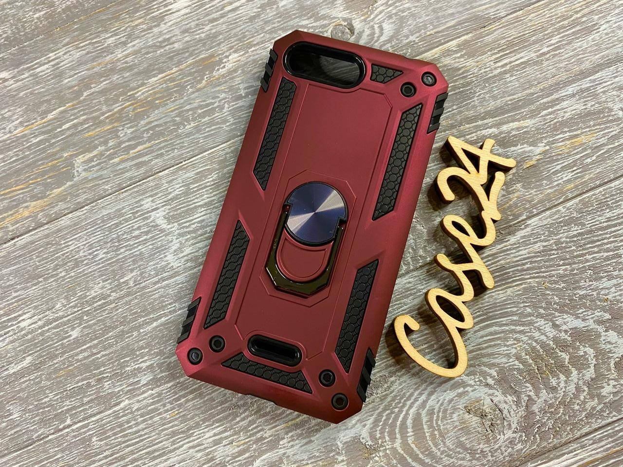 

PC + TPU чехол New armor для Xiaomi Redmi 6a (4 цвета) бордовый