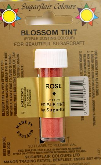 

Сухой краситель Sugarflair Роза Rose, 7мл
