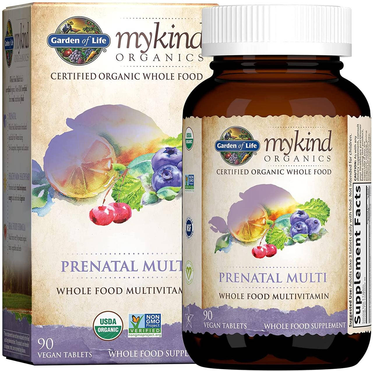 

Garden of Life MyKind Organics Prenatal Multi 90 таблеток