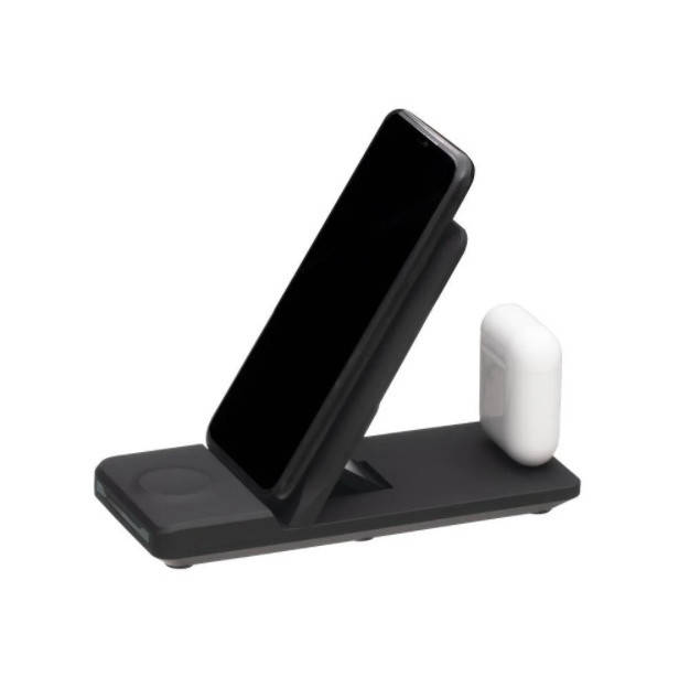 

Беспроводное Зарядное Устройство H6 3 в 1 15W, Черный