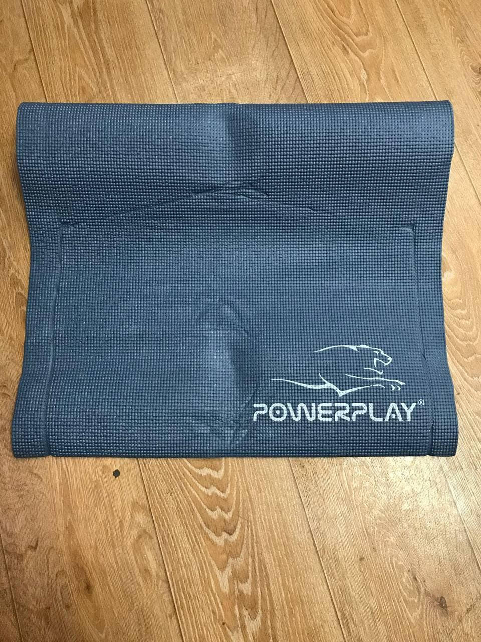 

SALE Килимок для йоги та фітнесу PowerPlay 4010 (173*61* 0.6) Синій