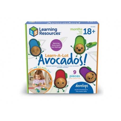 

Развивающий набор «Спелые авокадо» Learning Resources, Разные цвета