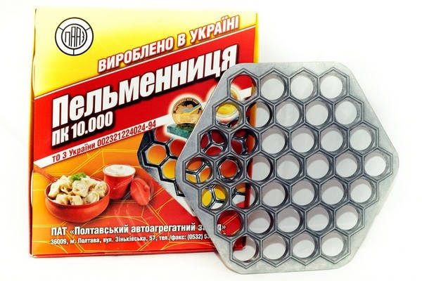 

Пельменница алюминиевая на 37 ячеек Полтава