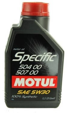 

Масло моторное 5W30 1L MOTUL SPECIFIC 504.00-507.00