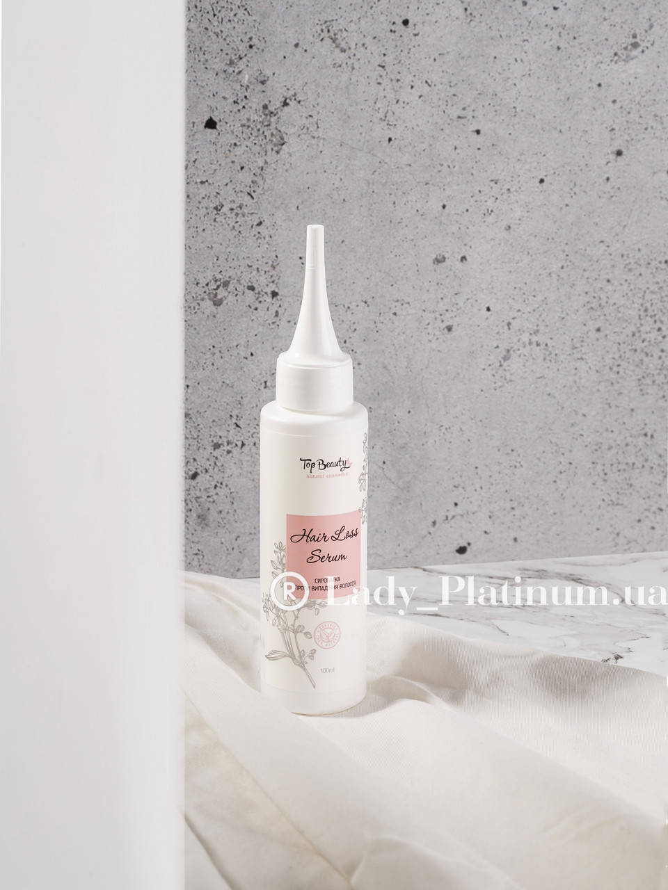 

Сыворотка против выпадения и для роста волос с цинком Тop beauty