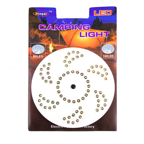 

Фонарь туристический, кемпинговый, подвесной на 80LED, BL-624-80