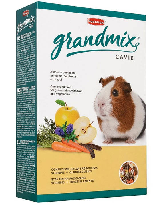 

GRANDMIX CAVIE Грандмикс Кавье комплексный корм для морских свинок 0.850 кг