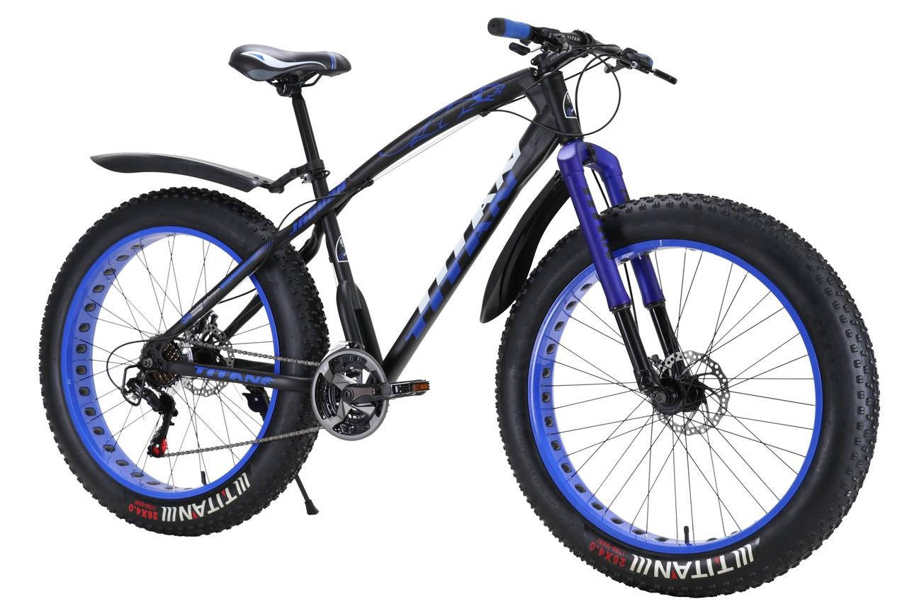 

Велосипед фэтбайк Titan Jaguar 26/4.0 (fatbike) внедорожник
