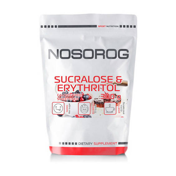 

Сукралоза с эритритолом NOSOROG Sucralose + Erythritol 300 g