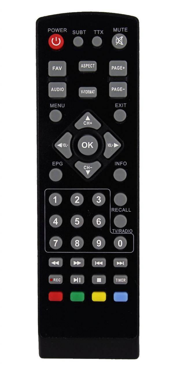 

Пульт для телевизионного тюнера Romsat T2050 DVB-T2