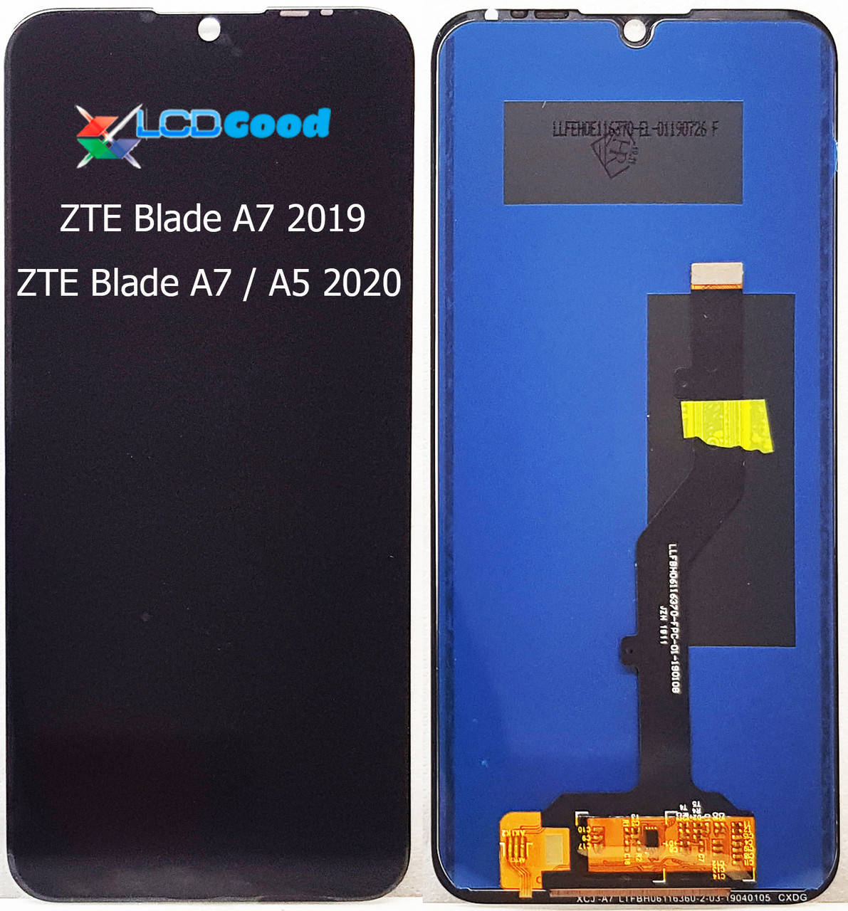 

Модуль ( дисплей + сенсор ) ZTE Blade A7 2019 / a5 2020 / a7 2020 Чорний, Черный