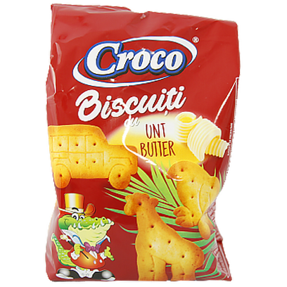 

Крекер Кроко Петіт з маслом (зоо) Croco 100g 12шт/ящ (Код : 00-00006353)