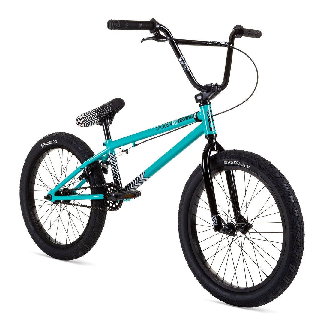 

Велосипед BMX 20" Stolen COMPACT (2021) CARIBBEAN GREEN 19.25", Зелёный
