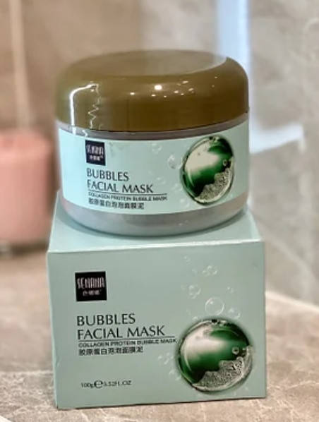 

Очищающая пузырьковая маска для лица Bubbles Facial Mask SENANA 100ml