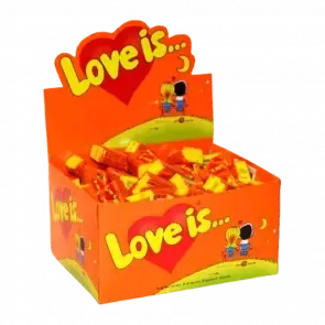 

Жвачки love is Апельсин-Ананас Жевательная резинка love is