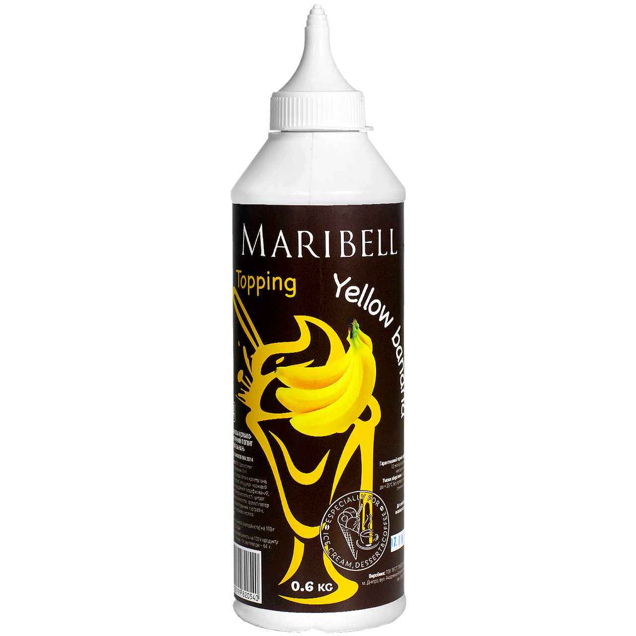 

Топпинг Maribell «Банан» 600 мл