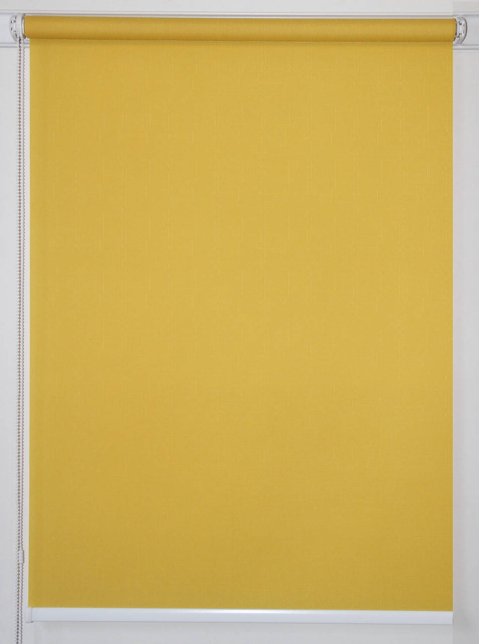 

Рулонная штора 700*1500 Лён 858 Медовый