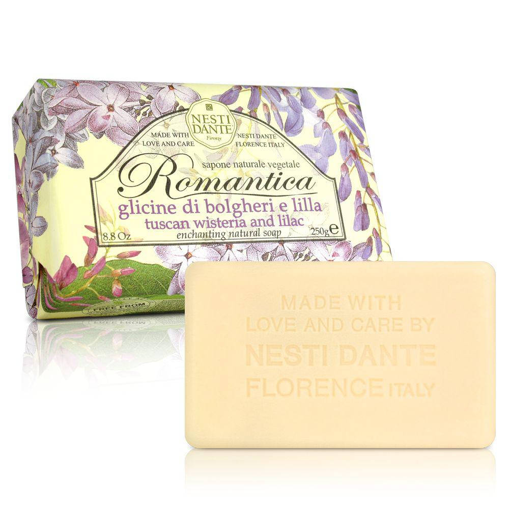 

Nesti Dante Romantica Мыло Глициния и Сирень 250г Glicine di Bolgheri & Lilla