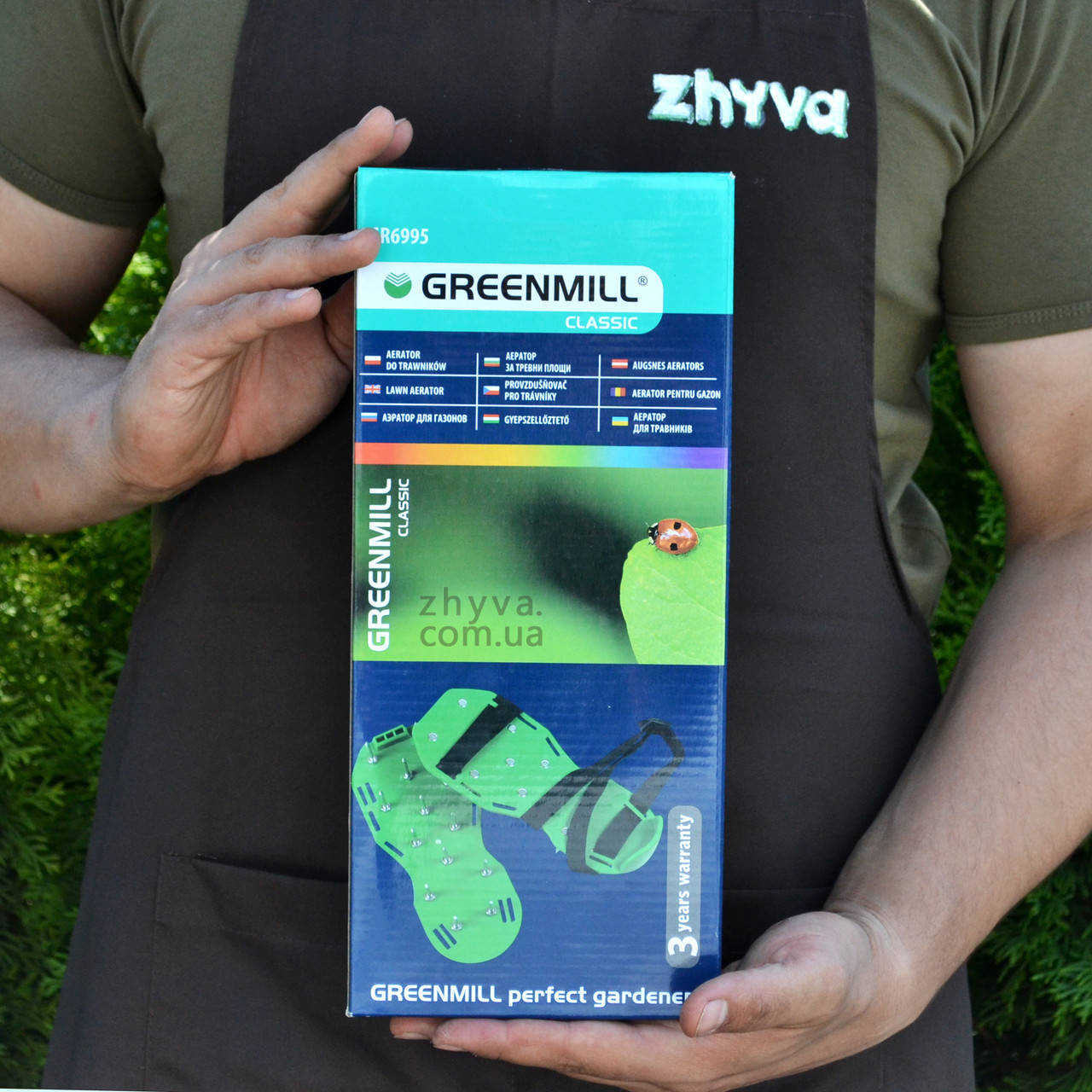 

Аератор для газону Greenmill