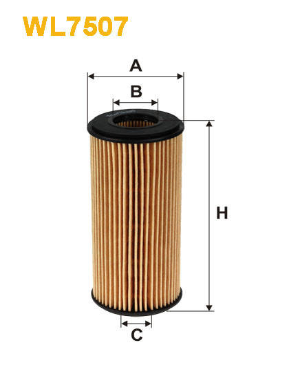 

Фильтр масляный Audi; Seat; Skoda; Volkswagen Wix Filters (WL7507)